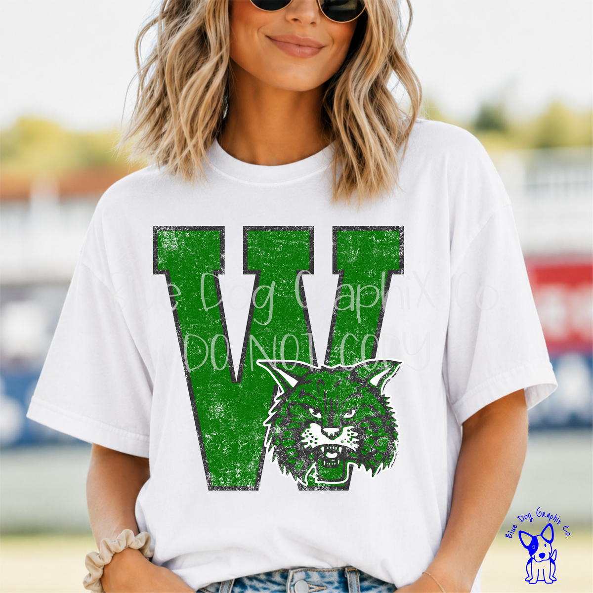 Waterford Wildcats "Big W" Crewneck
