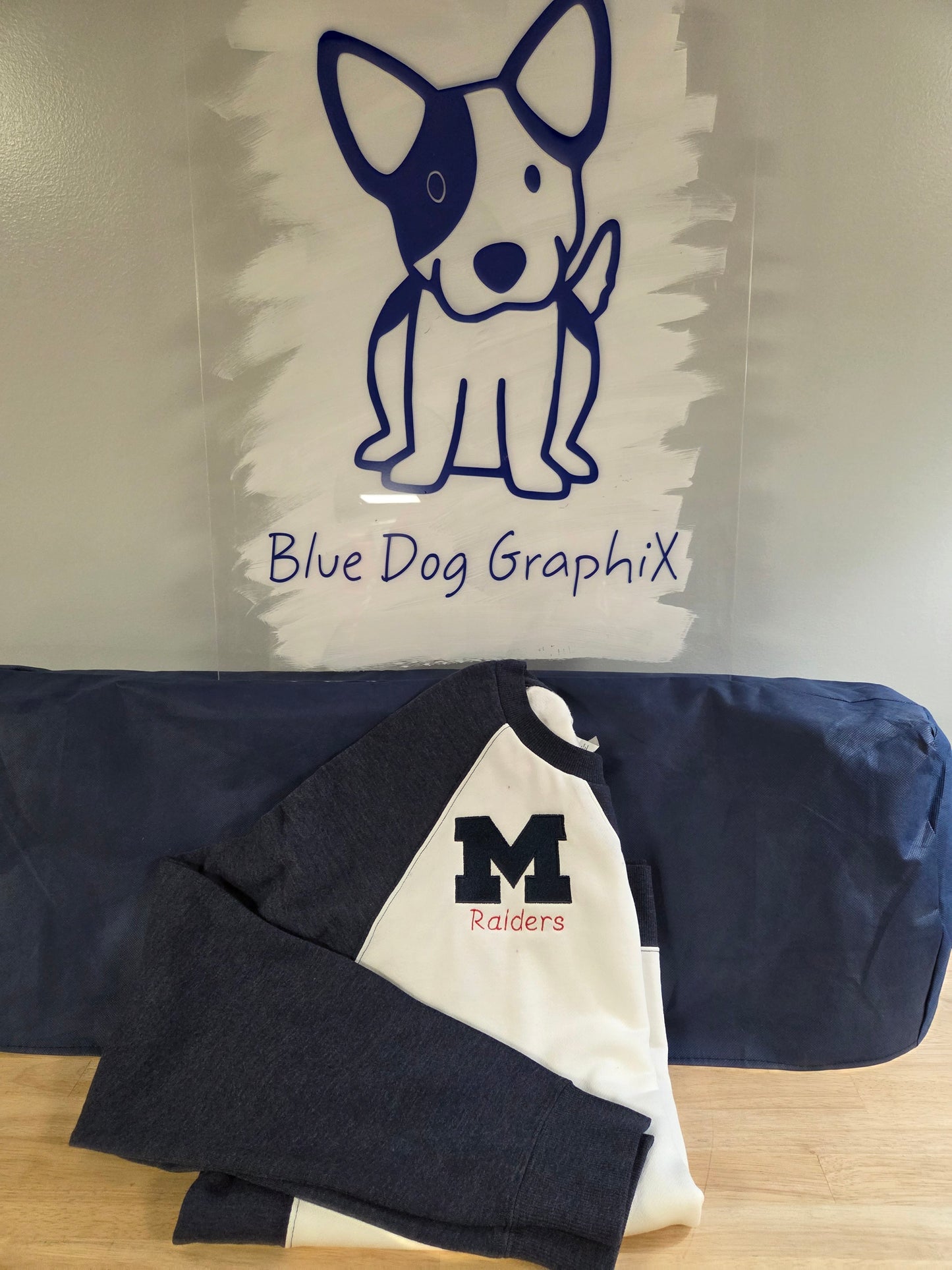 Custom Embroidered All-American Fleece Crewneck Sweatshirt