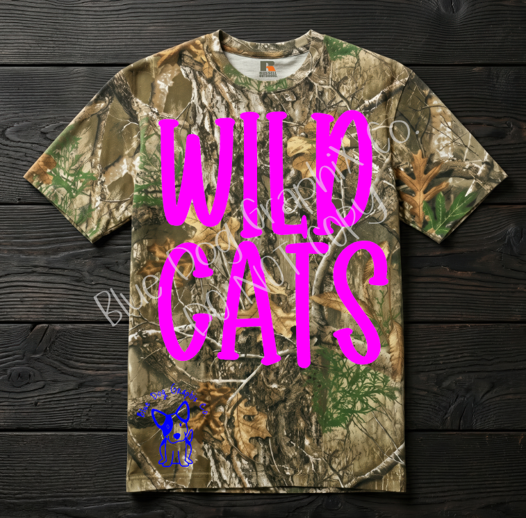 Team Camo Pink T-Shirt